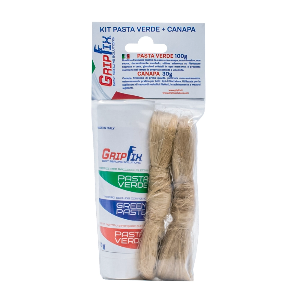 Pasta Verde 100g + Canapa 30g